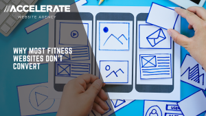Fitness Business Website Wireframe